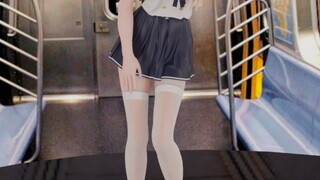 【MMD】白丝甘雨❤