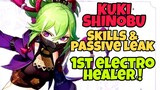 Kuki Shinobu Skill & Passive [ ELECTRO HEALER ] Genshin Impact