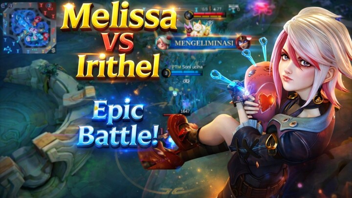 Melissa Vs Irithel Duel Marksman | MLBB MOBILE LEGEND