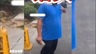 A woman was walking her dog and urinated on a car tire, prompting the car owner to stop her and dema