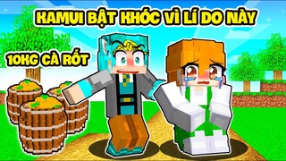 YABUN ĐÃ LÀM CHO KAMUI KHÓC VÌ ĐIỀU NÀY TRONG MINECRAFT | THỬ THÁCH TROLL KAMUI BẰNG 10KG CÀ RỐT