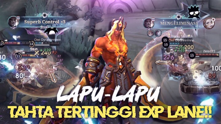 TAHTA TERTINGGI DI EXP LANE‼️ INFOKAN COUNTER HERO LAPU-LAPU😏