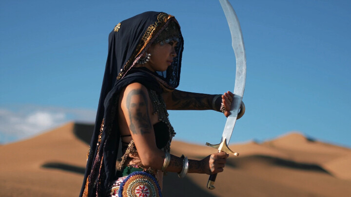 Desert Tribe Scimitar Warrior · Dance