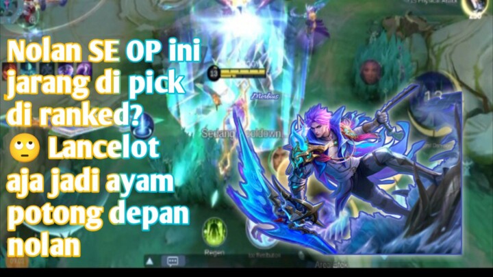 diam Diam jarang di pick di ranked,sekali di pick ni hero terlalu mematikan🔥
