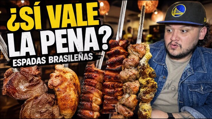 ¿VALE LA PENA ESPADISSIMAS? 🥩 Probamos el Buffet de Espadas Brasileñas en Izcalli