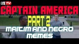 CAPTAIN AMERICA RUNNING SCENE PARODY PART 2| Maitim and Negro Memes
