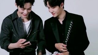 [Bojun Yixiao] Zhan Zhan Yibo mengulas reaksi pertemuan pertama |. wawancara ttxs part1 Xiao Zhan x 