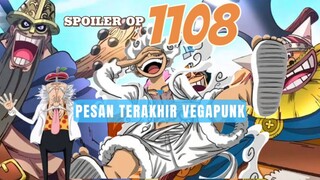 Vegapunk tamat?Pesan terakhir vegapunk aktif sendiri One piece 1108