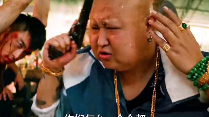 Never mess with a chubby guy who has no eyebrows.
