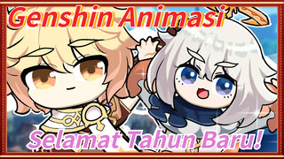 [Genshin Impact, Animasi] Selamat Tahun Baru!