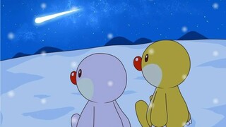 【Homemade flash animation】Little Moore's winter
