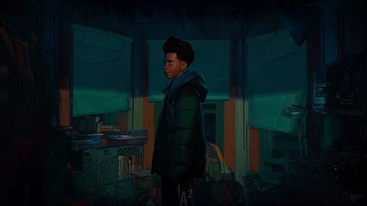 Mom I'M spiderman "Miles Morales"
