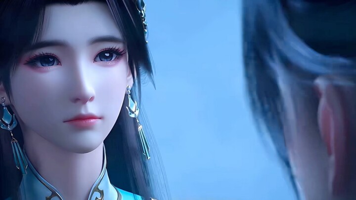 Xiao Yan's hands were bleeding from pinching. He couldn't keep the person he loved without strength.
