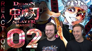 SOS Bros React - Demon Slayer Season 2 Episode 2 - Infiltrating the Entertainment District!