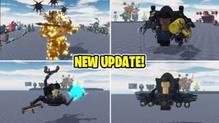 NEW UPDATE! [NEW MORPHS AND REWOKDS] in TOILET ROLEPLAY! (ROBLOX)