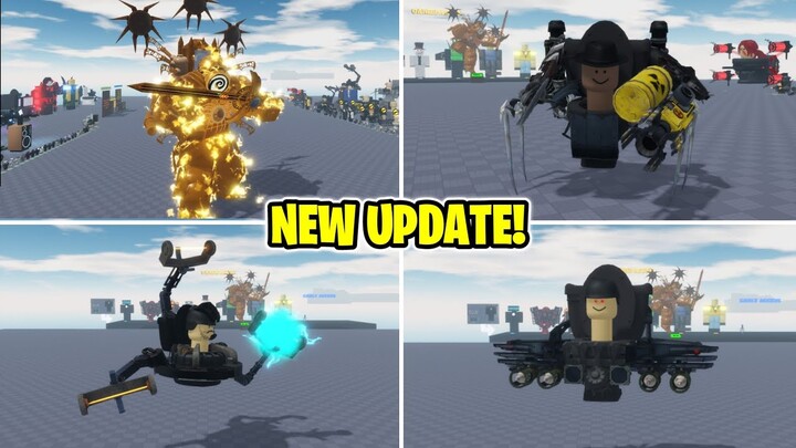 NEW UPDATE! [NEW MORPHS AND REWOKDS] in TOILET ROLEPLAY! (ROBLOX)