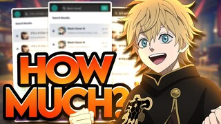 HOW MUCH MONEY HAS BLACK CLOVER MOBILE MADE IN SEPTEMBER? (KR, JP, & CANADA VERSION) IT'S NOT BAD...