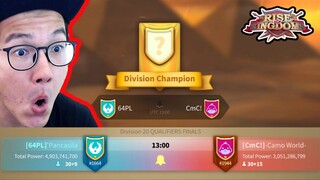 LIVE NOBAR OSIRIS LEAGUE 64PL 1664 vs CmC CAMO 1944 | Rise Of Kingdoms Indonesia