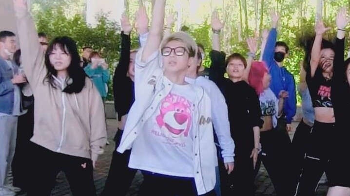 [Kota Universitas Guangzhou] Pemahaman diam-diam dari orang-orang Kpop! Acara Tarian Acak Kpop Perta