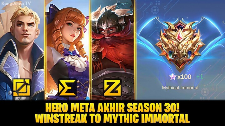 HERO MOBILE LEGENDS PALING META DI 2024