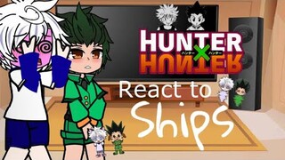 [] HxH react to ships[] gacha club (hxh)