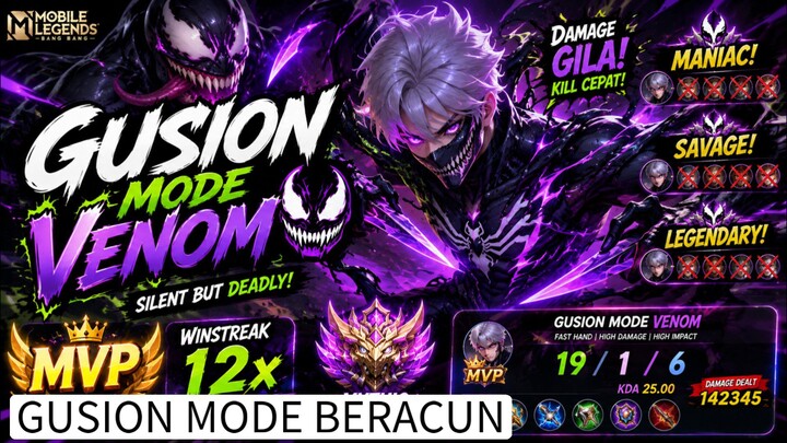 Gusion mode venom gays