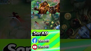 แปลงร่างหมาป่า ❤ | Roger Mobile legends #mobilelegends #mlbb #roger #gameplay #shorts #sara9