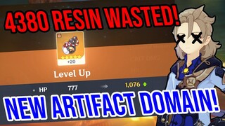 4380 RESIN OF NEW ARTIFACTS! The Worst Farming Session of my LIFE!