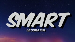 LE SSERAFIM-SMART (LYRICS) ROMA