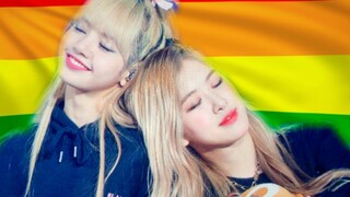 【BLACKPINK】الأمور التي لا يمكن وصفها بين تشاي ليزا! لحم الخنزير المقدد متعدد الألوان حقيقي جدًا!