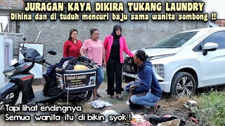 DIKIRA TUKANG LAUNDRY, PRIA KAYA INI DI HINA 3 WANITA SOMBONG - Tapi lihat apa yang akan terjadi