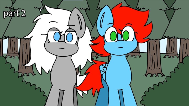 Jatuh ketebing masih selamat part 2 |Animasi pony