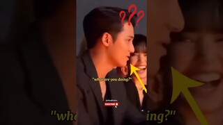 Lisa flirting at mingyu and his reaction 😂 #LISA #mingyu #seventeen #blackpink