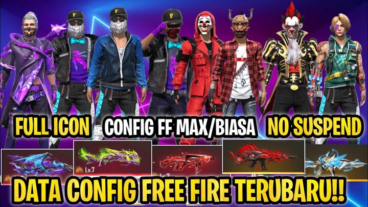 SETELAH UPDATE‼️DATA CONFIG FF MAX & BIASA | FULL ICON | MEDIAFIRE NO PASSWORD TERBARU V.2.90.9