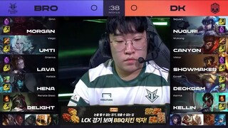 LCK Mùa Hè 2022_ BRO vs DK - Full Highlights _ Ván 1, 2 _ Tuần 1 Ngày 2