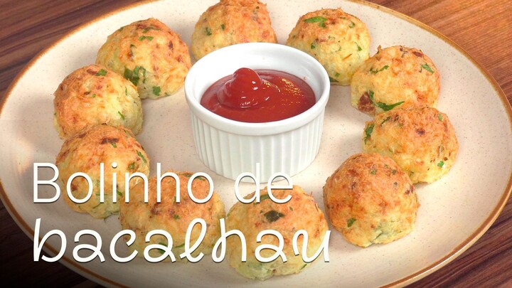 BOLINHO DE BACALHAU
