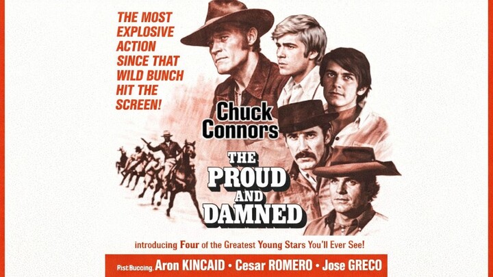 The Proud and the Damned (1972) 西部经典 | 中文字幕 Western HD | Chuck Connors | 狂野复仇传奇