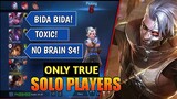 A GRANGER GAMEPLAY THAT ONLY TRUE SOLO PLAYERS CAN RELATE - AkoBida SOLO RANK GAMING BUILD | MLBB