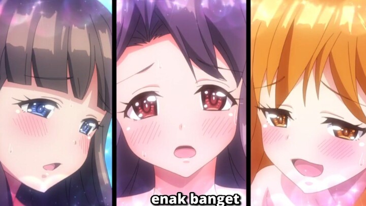 Main sama 3 cewe sampe keluar banyak 💦💦