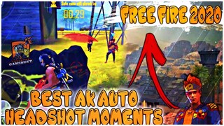 Free Fire 2020 Auto Headshot Update | Best AK Auto Headshot Moments