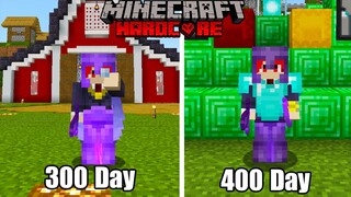 TÓM TẮT 400 NGÀY SINH TỒN MINECRAFT 1.18.1 SIÊU KHÓ