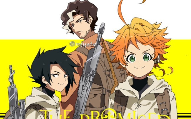 [Yakusoku no Neverland/Musim 2 Tulisan Tangan] Pamannya ada di sini, lebih autentik daripada tim pro