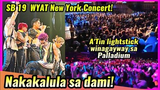 New York CROWD NAKISABAY sa SB19 WYAT Concert! Dami nila nakaka-proud!