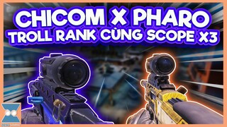 CALL OF DUTY MOBILE VN | TROLL RANK CỰC MẠNH VỚI PHARO 3X VÀ CHICOM 3X | Zieng Gaming