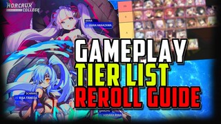 [Tier List Reroll Guide] HorcruxCollege (Android) Global Launch Gameplay