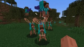 لقد أضفت البعوض إلى ماين كرافت #Minecraft #MC #MinecraftMod