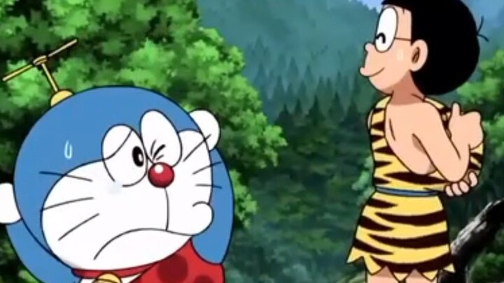 doraemon kesakitan karena hewan nobita
