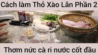 Cách làm Thỏ xào lăn thơm #2