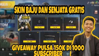 CARA MENDAPATKAN SKIN PUBG GRATIS TANPA UC TERBARU