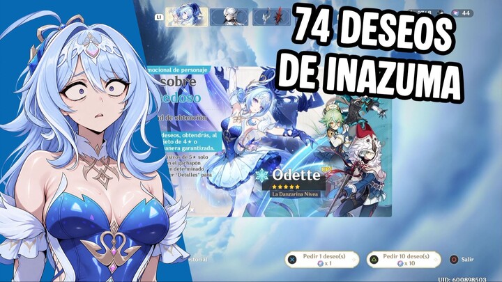 F2P tirando 71 deseos ahorrados de inazuma :C